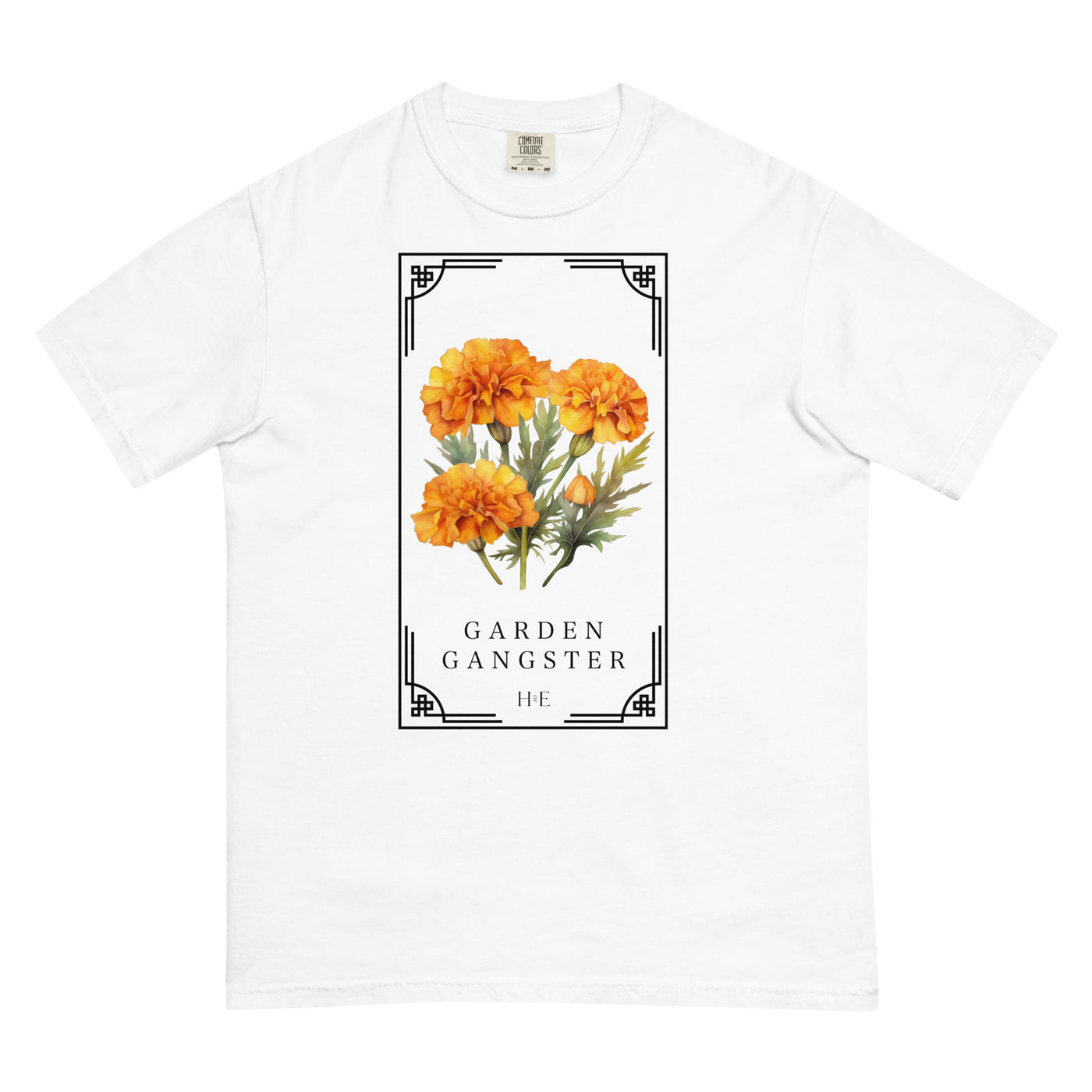 Garden Gangster Marigold T-shirt